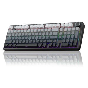 AULA F99 3모드 유무선 기계식 키보드 역방향 라이트 버전
