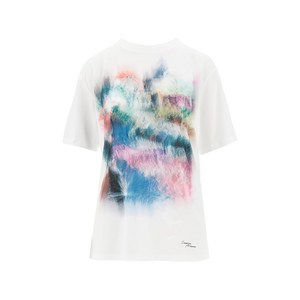 엠포리오아르마니 프린트 티셔츠, 화이트계열, Standard L(KR 77)