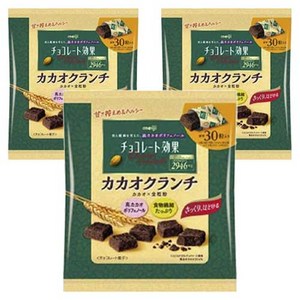 메이지 초콜릿 효과 카카오 크런치 30개입, 3개
