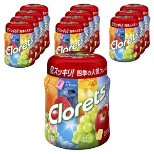 클로레츠 XP 시즌 어쏘트 보틀 R 스프링 오렌지 + 썸머 믹스베리 어텀 머스캣 윈터 레드애플, 140g, 12개