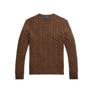 폴로랄프로렌 케이블 니트 스웨터, 브라운계열, Standard XL(KR 110)