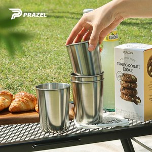 프라젤 스테인리스 4P 컵세트 ST-1, 1개