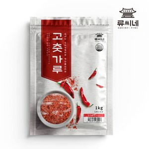 [중국산] 류씨네 고춧가루_한식용(#12:보통입자), 1개, 1kg