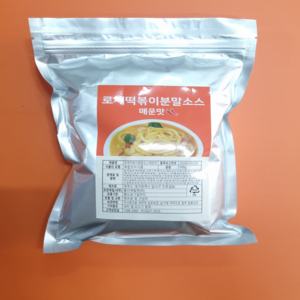 정푸드 떡볶이소스 로제매운맛, 1개, 500g