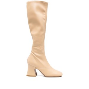 끌로에 블록 힐 롱 부츠, Europe 37(KR 240), 베이지계열