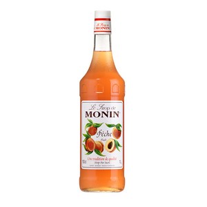 모닌 피치 복숭아시럽 1000ml, 1개, 1L