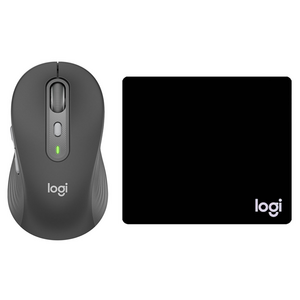 로지텍 무선마우스 + 마우스 패드 일반형