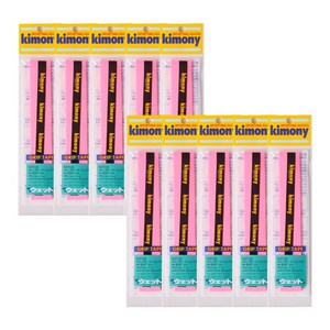 키모니 배드민턴 그립 KGT-100 10p, 핑크, 10개