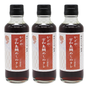 Kadoya 우와지마 도미밥 소스 2배 희석, 200ml, 3개