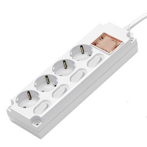 가가넷 포인트탭 멀티 콘센트 4구 PI-MS-16A4, 1.5m, 혼합색상, 1개