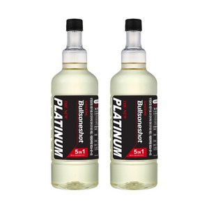 [1+1] 불스원샷 더 뉴 5in1 플래티넘 500ml 휘발유, 1세트, 가솔린/휘발유