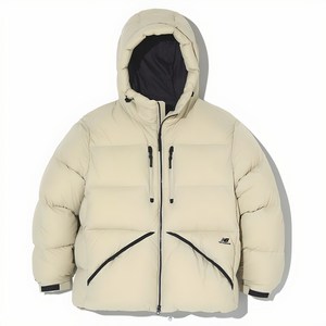 뉴발란스 남녀공용 UNI 뉴보이 구스다운 숏 푸퍼 패딩점퍼