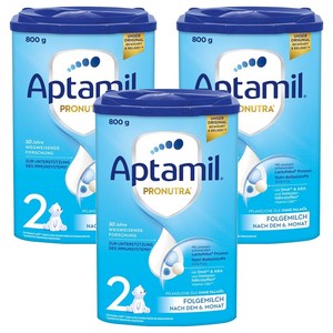 압타밀 프로누트라 분유 2단계, 800g, 3개