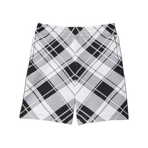 버버리 체크 프린트 미드라이즈 쇼츠, 그레이계열+블랙계열, Mid standard L(KR 105/110)