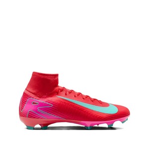 나이키 머큐리얼 슈퍼플라이 10 프로 엠버 글로우/오로라 그린 스니커즈, US men 13(KR 310), 레드계열+핑크계열