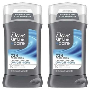 도브 맨 +케어 데오드란트 클린 컴포트, 85g, 2개