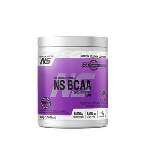 NS BCAA 포도맛 아미노산 보충제, 400g, 1개