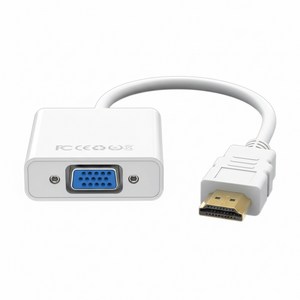 HDMI to VGA 젠더 HDMI to RGB 변환 케이블 노트북