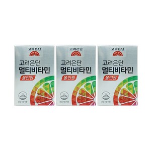 고려은단 멀티비타민 올인원 60정, 3개