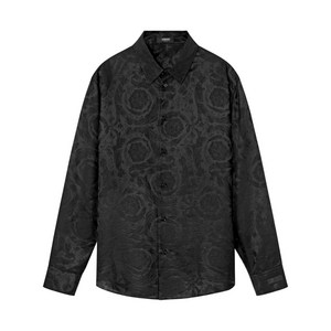 베르사체 바로코 자카드 셔츠, 블랙계열, Italy 46(KR 38)