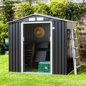 캐빈 하우스 대형 야외 이동식 조립식 농막 전원 창고, 콜드그레이