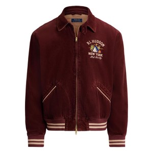 폴로랄프로렌 자수 봄버 재킷, 레드계열, Standard S(KR 95)