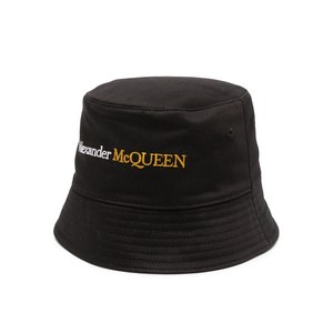 알렉산더맥퀸 로고 자수 버킷 햇, M(KR 600), 블랙계열
