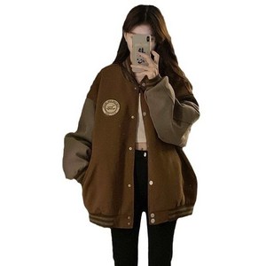 루즈핏 야구점퍼