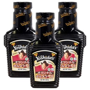 요시다 오리지널 구르메 소스, 350g, 3개