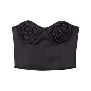 마크제이콥스 더 더체스 새틴 로즈 코르셋, 블랙계열, US 2