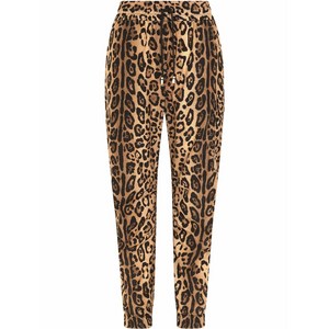 돌체앤가바나 레오파드 프린트 트랙팬츠, 브라운계열+블랙계열, Italy 46(KR 77)