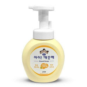 아이깨끗해 핸드워시 순 보송보송 파우더향, 250ml, 3개