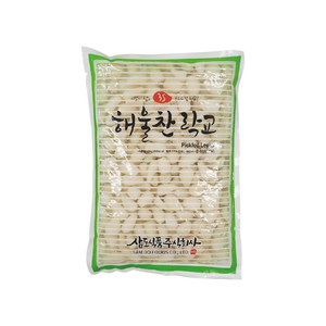 원씨푸드 삼도 해울찬 락교 파우치 3S 1kg, 1개