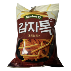 마켓오 감자톡 매콤달콤맛, 80g, 6개