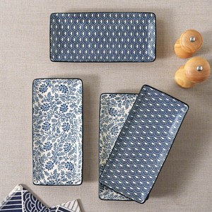 Jin zhong tai 세라믹 패턴 접시 세트 JP003