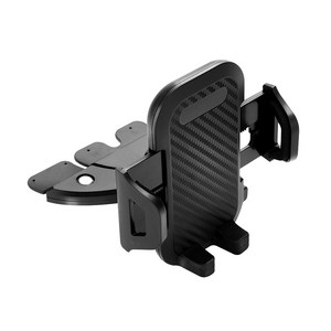 쓰리제이알 스마트폰 CD슬롯 거치대, 블랙, 1개