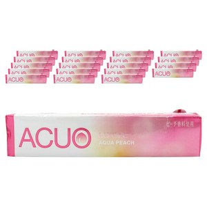 일본롯데 아쿠오 아쿠아 피치 14개입