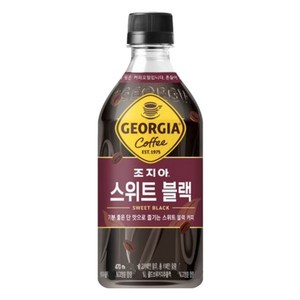 조지아 스위트 블랙 470ML 24페트, 24개