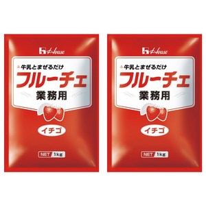 하우스푸즈 대용량 우유랑 섞기만 하면 후르체 딸기