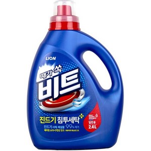 비트 진드기 침투 세탁 액상세제 일반 본품, 2.4L, 3개