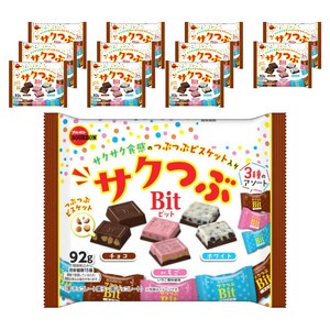 부르본 바삭 작은 알 비트 초코 & 딸기 & 화이트