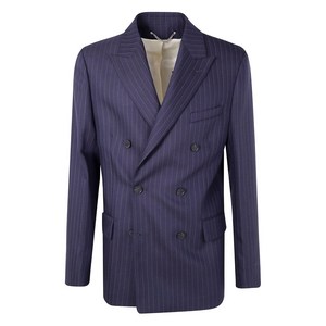 골든 구스 핀스트라이프 더블 브레스티드 재킷, 블루계열, IT/FR 48(KR 100)
