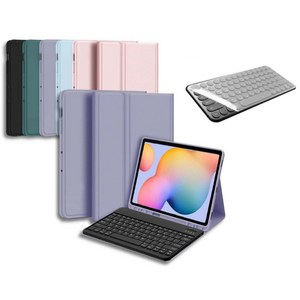 삼성 갤럭시탭 S6 Lite 라이트 10.4 인치 호환 블루투스 키보드 케이스 북커버 S펜수납 SM-P610N P613N P615N 케이스나라