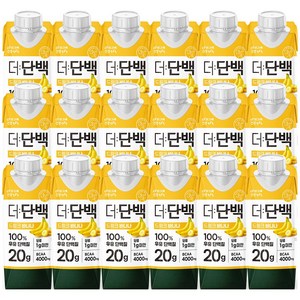 더단백 드링크 바나나, 250ml, 18개
