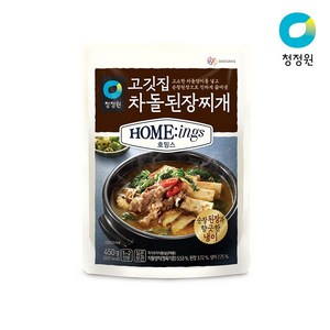 청정원 호밍스 고깃집 차돌된장찌개, 450g, 2개