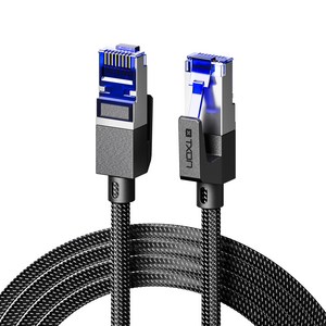 티엑스온 SFTP CAT.7 10Gbps 초고속 인터넷 기가 랜선 랜케이블, 5m, 1개, 블루