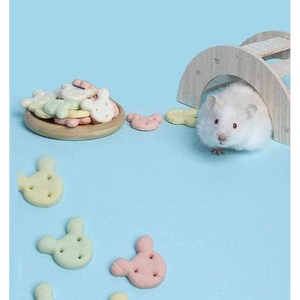 블리스플 소동물용간식 햄스터 과자 쿠키, 곰돌이쿠키100g, 1개