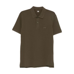 C.P.컴퍼니 로고 패치 폴로 셔츠, 그린계열, Standard M(KR 100)