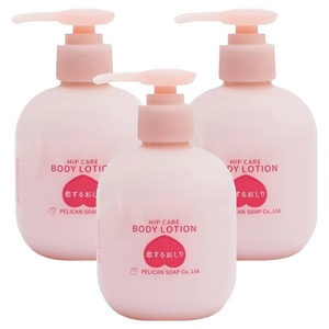 Pelican 사랑스러운 엉덩이 힙 케어 바디로션, 200ml, 3개