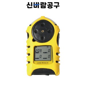 하니웰 휴대용 복합가스측정기 MINIMAX-X4 가스경보기 감지기, 1개